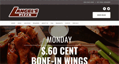 Desktop Screenshot of langelspizza.com